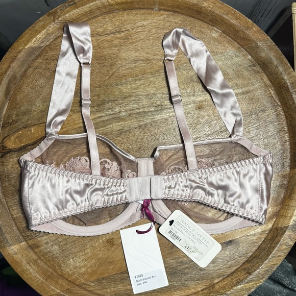 FLEUR OF ENGLAND Balconette Bra 34D in Blush NWT - Picture 2 of 9